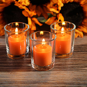 Richland Votive Candles Unscented Orange 10 Hour Set of 144