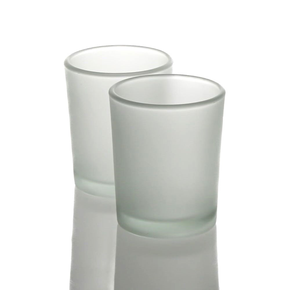 eastland votive candle holder frosted set of 12