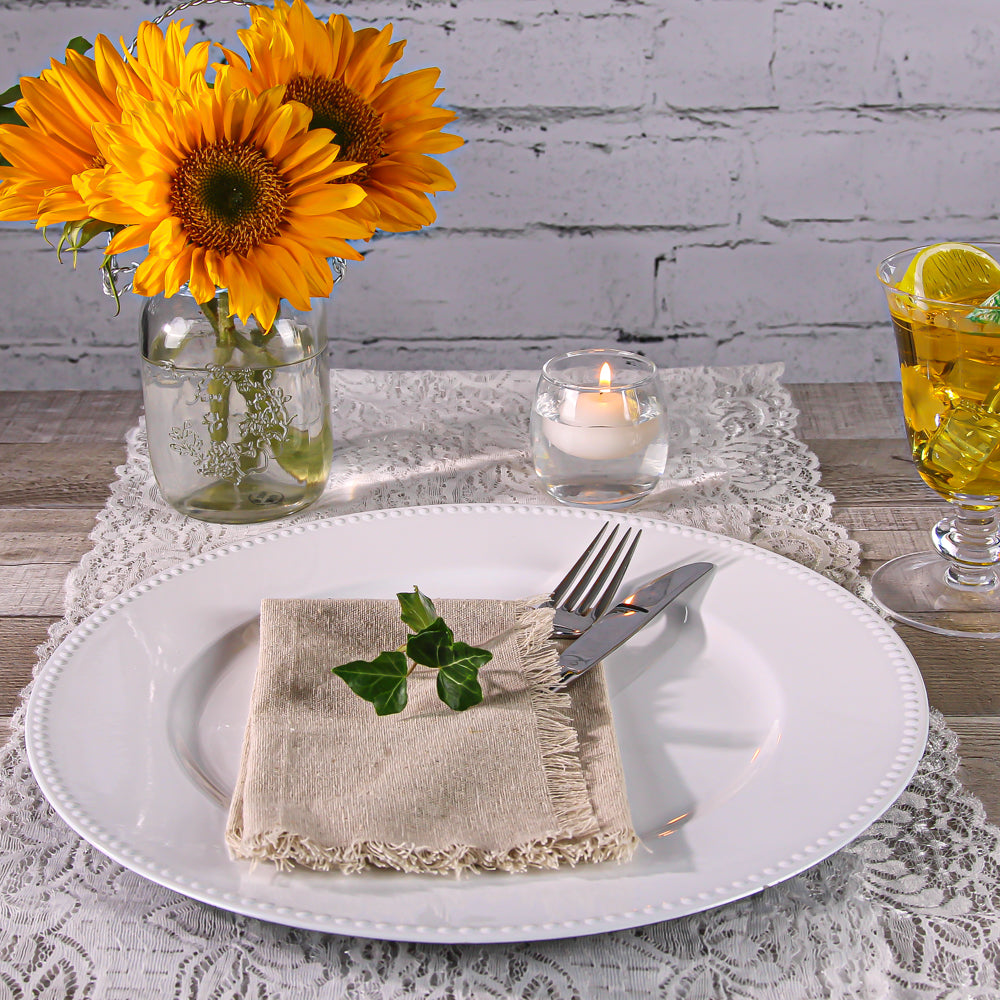 Brown Linen Napkins Set of 8 12, Natural Linen Napkins, Pure Linen Dinner  Napkins, Wedding Linen Napkins, Easter Napkins, Christmas Napkins 