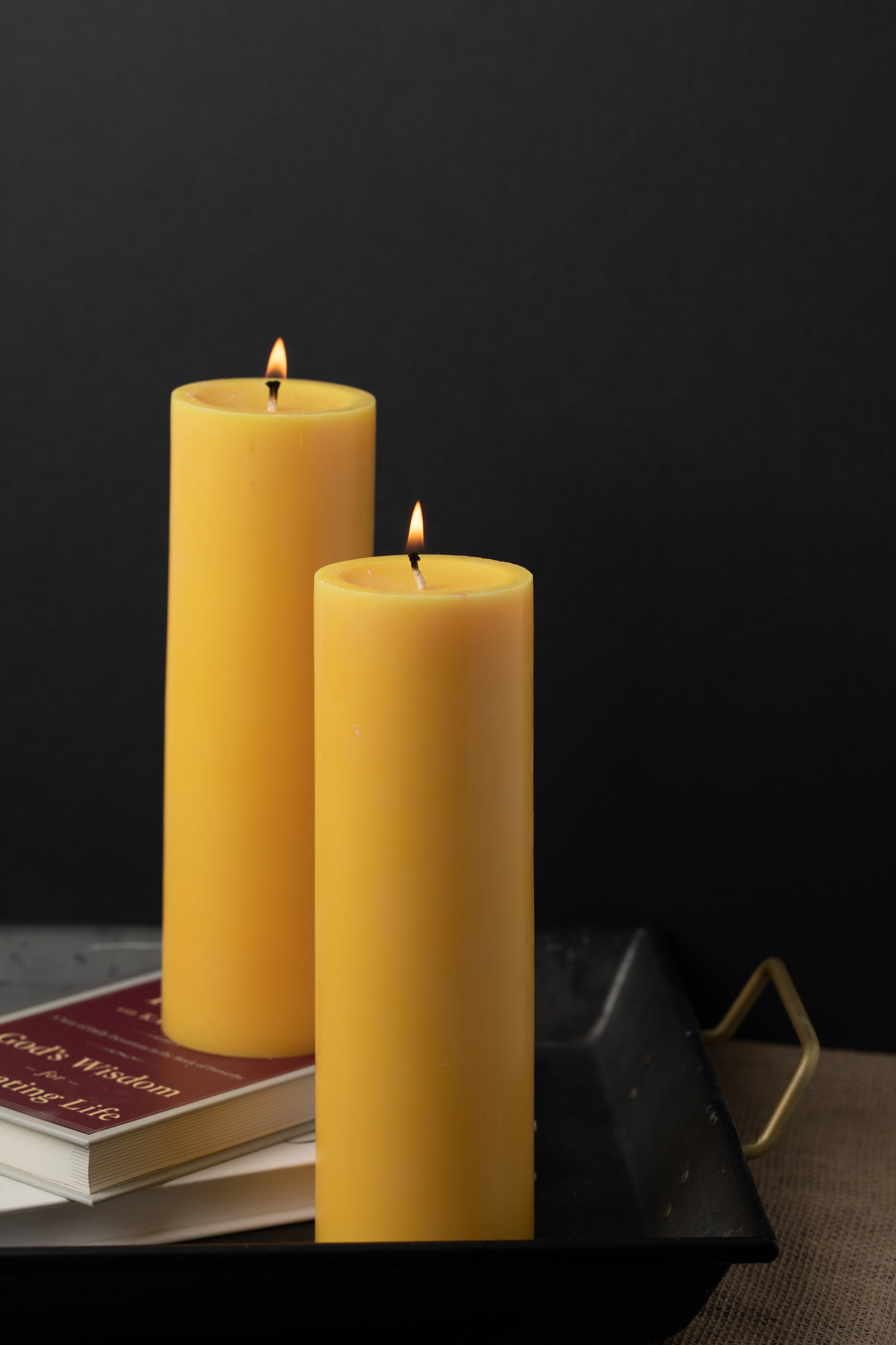 Richland Pillar Candle 3"x9" Yellow