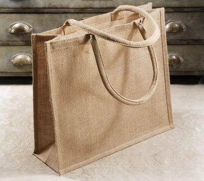 Large Burlap Tote Bags 15x13 (Pack of 6) - Save-On-Crafts