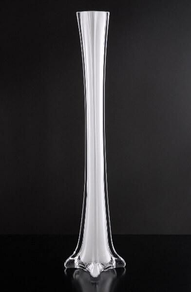 Craft And Party, Pack of 12, Eiffel Tower Vases Centerpiece for Flower,  Wedding, Decoration. (28, White)