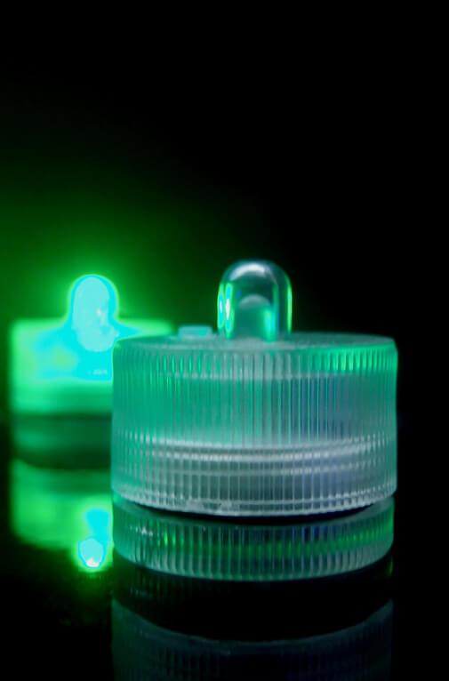 Submersible Single LED Battery Lights