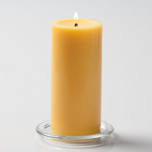 Richland Pillar Candles 3"x6" Yellow Set of 6