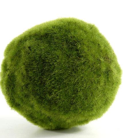Green Faux Moss Orbs 2.5in - Decor Moss Balls